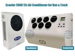 Our 12 volt dc air conditioner line for heavy equipment can be used in a variaty of ways. 12v 24v Dc Powered Air Conditioner For Truck Van Special Vehicle