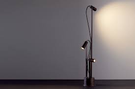Modern, traditional, eclectic, rustic, glam, farmhouse, country Antonangeli Regolo F6 Floor Lamp Triple Spotlight