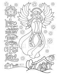 The caption reads, jesus is our savior.. A Saviour Is Born Coloring Page In Two Sizes 8 5x11 Bible Etsy In 2021 Bible Coloring Pages Christian Coloring Coloring Pages
