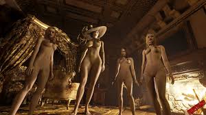 Resident Evil Village Naked Alcina Dimitrescu | Nude patch