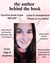 Just a little about my debut novel "Love In Unexpected Places" and a little  about me.