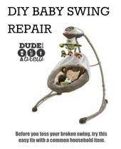 Diy Baby Swing Motor Repair Fisher Price Graco More Baby Swings Diy Baby Stuff Baby Colors