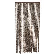 Chenille Flauschvorhang 90x200cm Beige Braun Thomas Philipps Sonderposten Onlineshop