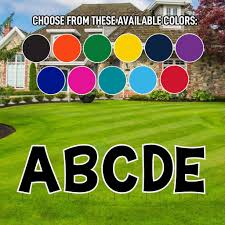 We offer custom options and stock yard decorations, perfect for all your needs! Yard Letters Corrugated Plastic Yard Signs Victorystore Victorystore Com