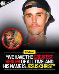 Bieber drops a social media message about God.