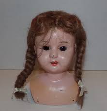 ANTIQUE TIN HEAD Minerva doll dressed Germany #6 Early 1900s $56.99