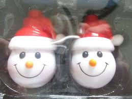 HOLIDAY TIME 10 LED SNOWMAN COLOR BLINKING LIGHTS