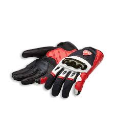 Company C1 Fabric Leather Gloves Motorcycle Wear