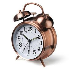 Peakeep 4 Twin Bell Alarm Clock Bronze Best Offer Home Garden And Tools Shop Ineedthebestoffer Com Vintage Alarm Clocks Alarm Clock Loud Alarm Clock