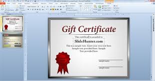 Edit the text and then download and/or print. Certificate Powerpoint Template