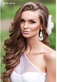 Long Hair Wedding Hairstyles Hair Down Hairstyles Estilos De Peinado Para Boda Peinados Para Boda Peinados