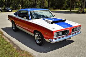 Image result for White 1967 Barracuda
