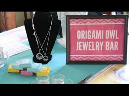 origami owl jewelry bar