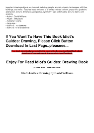Firstly, start by drawing the basic outline of the landscape. Pdf Download Idiot S Guides Drawing Ebook Read Online