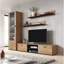 Sabala Entertainment Center For Tvs Up To 85 Living Room Wall Units Modern Wall Units Living Room Entertainment