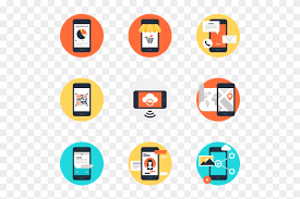 Every app needs a beautiful and memorable icon that attracts attention in the app store and stands out on the home screen. App Icons Png Mobile Phone Vector Icon Clipart 1293780 Pinclipart