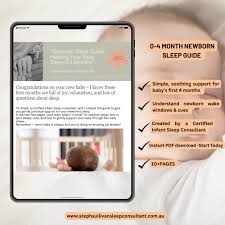Newborn Sleep Guide 0-4 Months: Gentle Baby Sleep Tips (PDF) - Etsy