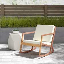 You Ll Love The Camdenton Teak Rocking Chair With Cushions At Birch Lane With Great Deals On A Teak Rocking Chair Outdoor Rocking Chairs Wicker Rocking Chair