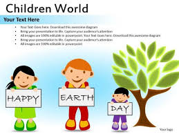 Have fun learning about earth day! Earth Day Kids Powerpoint Ppt Templates Powerpoint Templates