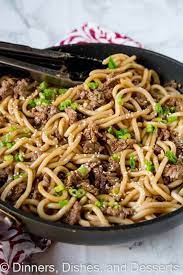Garlic Beef Noodle Bowls An Asian Style Noodle Bowl With Lots Of Garlic That Is Ready In Just Minutes Great For Beef And Noodles Asian Recipes Garlic Beef