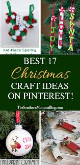 While longer projects may offer a chance to work on something over a period of time, even the grandest of christmas decorations ideas should be easy to follow, affordable and most of all, fun to create. Complete List Of The Best Pinterest Christmas Crafts For Kids Christmas Crafts For Kids Pinterest Christmas Crafts Christmas Crafts