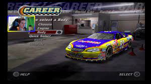 Nascar thunder 2003 all default winston cup + legend drivers and schemes (xbox). Nascar Thunder 2004 Career Tutorial Part 1 Set Up By Thor S Theatron