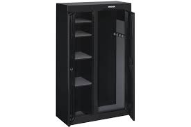 The 10 gun security cabinet can store ten 52 tall long firearms and features molded barrel rests. Stack On 10 Gun Double Door Security Cabinet Vance Outdoors
