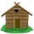 Pencil Log Cabin Drawing