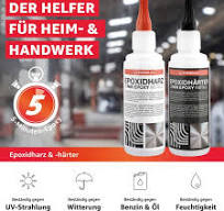 Everglue 2K epossidica 5 minuti colla per metallo resina metallo liquido  200g flaconi dosatori 1:1