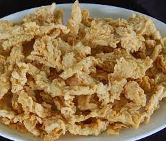 Cara membuat lebih simpel dengan mie yang dibuat kremes. Jamur Crispy 88 Jahroni