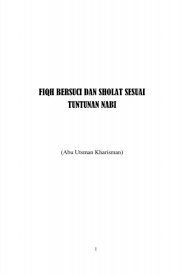 Sedangkan menurut istilah (syariah islam) artinya menggunakan air pada anggota badan tertentu dengan cara tertentu yang dimulai dengan niat guna menghilangkan hadast kecil. Fiqh Bersuci Dan Sholat Sesuai Tuntunan Nabi