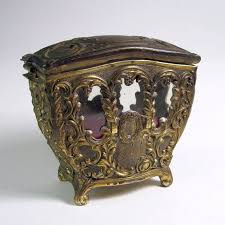 Have your rings lost their luster? Vintage Metal Jewelry Box Jewelry Casket Art Nouveau Design Etsy Antique Jewelry Box Vintage Jewelry Box Jewelry Box