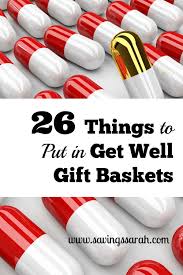 Touch device users, explore by. 26 Things To Put In Get Well Gift Baskets Earning And Saving With Sarah Get Well Gift Baskets Get Well Gifts Surgery Gift