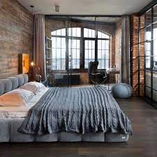 Floor Terra Cotta Tile Brick Loft Bedroom Farmhouse Style Color Pink Size Large Bedroom Brick Loft Brick Wall Bedroom Loft Style Bedroom Cozy Bedroom Lighting