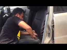 Harga tukar kusyen fabrik kereta. Cara Pemasangan Cover Seat Kereta Youtube