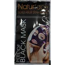 naturface soyulabilir siyah maskesi tek kullanimlik 15 ml fiyati