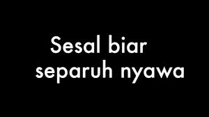 Dm bb c f a dm bb andai pastinya ku tahu c f takkan aku tin. Aaliyah Sesal Separuh Nyawa Alyah Lyrics Sesal Separuh Nyawa Alyah Lyrics Music Video Metrolyrics
