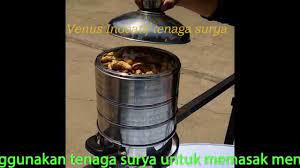 Beberapa pembangkit listrik sebagai berikut: Kompor Tenaga Surya Youtube