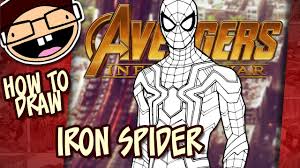 How To Draw Iron Spider Avengers Infinity War Narrated Easy Step By Step Tutorial Youtube Retrouvez le super héro spiderman grâce à ces dessins à colorier. how to draw iron spider avengers infinity war narrated easy step by step tutorial