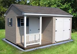 The best outdoor storage sheds come in practically every shape, size, material, and design you can imagine. 10 X 16 A Frame Shed With Porch Shed Shed Storage Shed With Porch