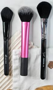 face makeup brushes high end vs