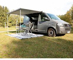 Vw t6 bike rack install at campervantastic. Markise Thule 4900