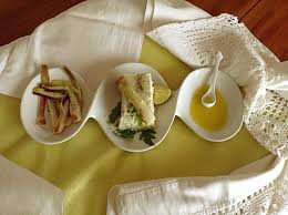 Il suo ricco gusto umami si combina. Merluzzo Salsa Di Zenzero E Lime Pane Zucchero Pane Zucchero