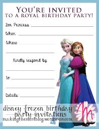 Free Frozen Birthday Invitation Card Template Birthday Lovely Disney Frozen Birthday Party Invitation Template De Disney Frozen Birthday Party Birthday Party Invitations Free Frozen Birthday Party Invites