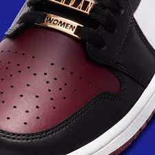 Shop over 100 top all red jordans and earn cash back all in one place. Air Jordan 1 Mid Wmns Maroon Black Gold Cz4385 016 Sneakernews Com