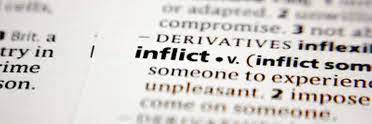 What does afflicted with expression mean? Should We Say Inflict Or Afflict Which One Is Correct