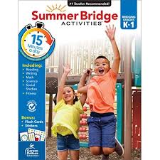 Listening in class, doing your homework, taking notes, and reading the material also. Buy Summer Bridge Activities Workbook Bridging Grades K To 1 In Just 15 Minutes A Day Ages 5 6 Reading Writing Math Science Social Studies Summer Learning Activity Book With Flash Cards 160 Pgs