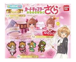 Ella es muy popular en japón como un personaje anime. Cardcaptor Sakura Clear Card Arc Assorted Collection Gashapon Kuji