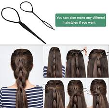 Hair accessories braids see all 5000 products in hair accessories braids. Hair Braid Accessories Ponytail Maker 5 Pairs Plastic Topsy Hair Tail Tools French Braid Accessories Loop Hair Kit For Hair Styling Buy Online At Best Price In Uae Amazon Ae