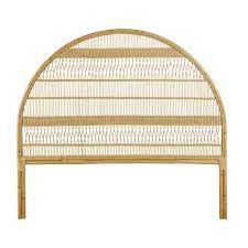 Tête de lit en rotin cannée 160 cm adèle. Tete De Lit 160 En Rotin Tresse Aoki Maisons Du Monde